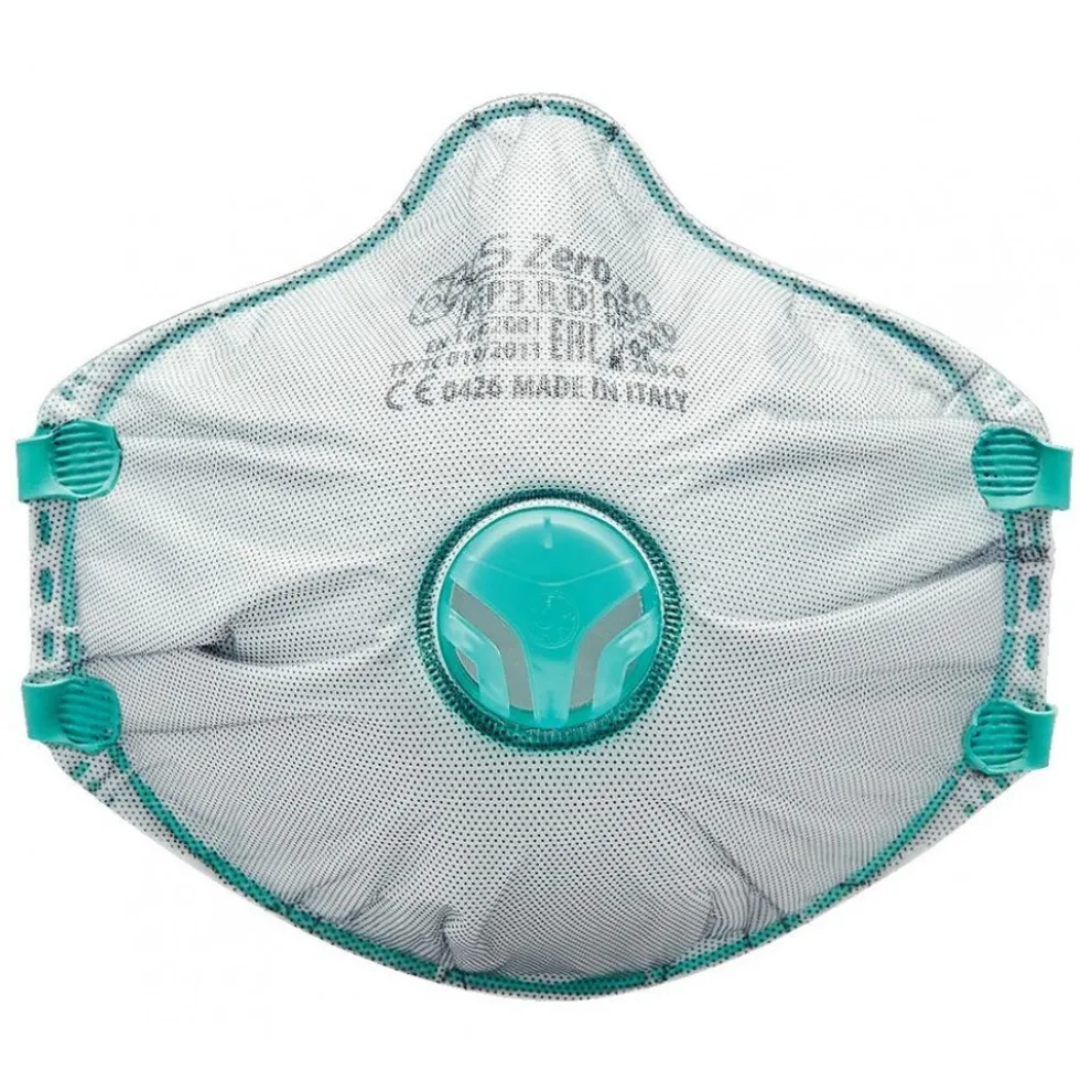 Masques jetables coqués à valve FFP3 R BLS ZERO30 confort - x10 BLS