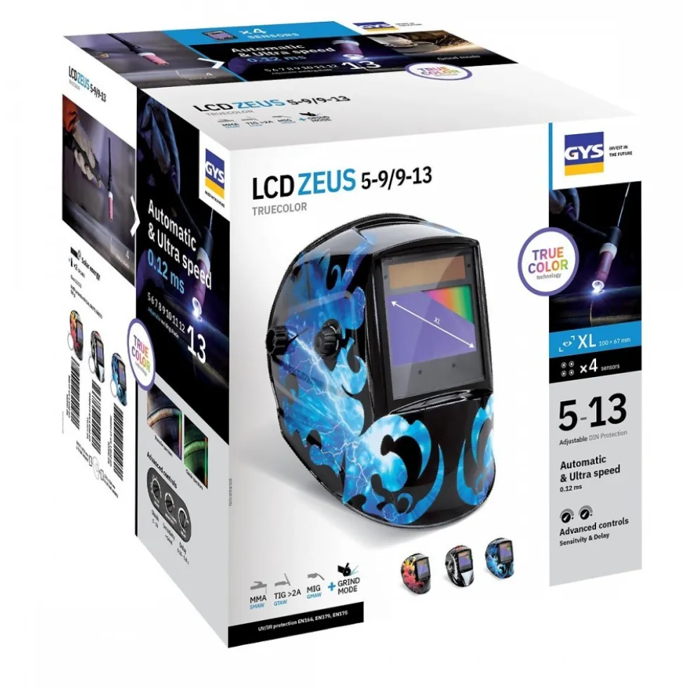 Masque soudeur LCD ZEUS GYS