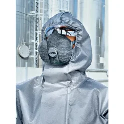 Masques respiratoires FFP2 réutilisables avec coque Silv-Air e 7232 UVEX