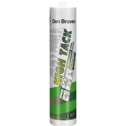 Mastic-colle hybride - adhérence élevée - cartouche 290 ml - High Tack DEN BRAVEN