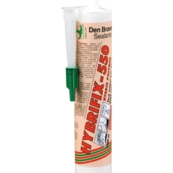 Mastic-colle - polymère hybride - cartouche de 300 ml - Hybrifix 550 DEN BRAVEN