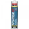 Mastic réfractaire - résistance 1500°C - pour joints - cartouche 310 ml SOUDAL
