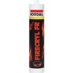 Mastics coupe-feu - acrylique - 310 ml - Firecryl SOUDAL