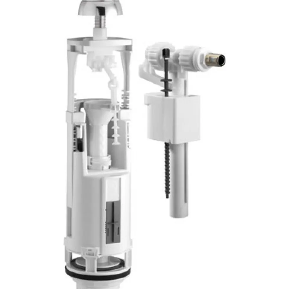 Mécanisme chasse d'eau avec surverse Optima S et flotteur 95L SIAMP
