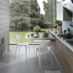 Mécanisme de table extractible sous tiroir LUNCH + caches + charnières Atim