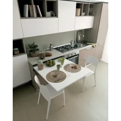 Mécanisme de table extractible sous tiroir LUNCH + caches + charnières Atim