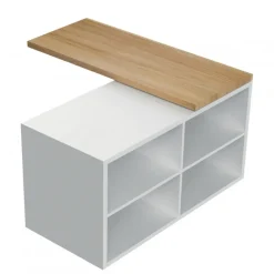 Mécanisme Hynge - Float and Swivel pour plan de travail rotatif sur rails Hynge