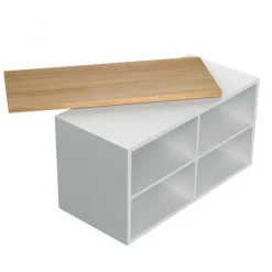 Mécanisme Hynge - Float and Swivel pour plan de travail rotatif sur rails Hynge