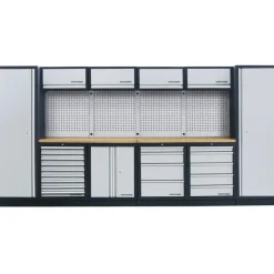 Meuble d'atelier modulaire 6 éléments plan de travail au choix MOBILIO KRAFTWERK