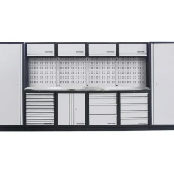 Meuble d'atelier modulaire 6 éléments plan de travail au choix MOBILIO KRAFTWERK