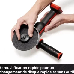 Meuleuse d’angle sans fil - Axxio 18/125 Q - Solo - Power X-Change EINHELL PROFESSIONAL