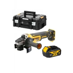 Meuleuse d'angle sans fil 125 mm 18 V - DCG405NT + Batterie lithium XR 18V 4Ah DCB182 DEWALT