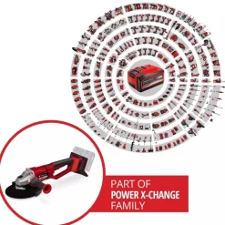 Meuleuse d’angle sans fil Pro - Axxio 36/230 Q - Solo - Power X-Change EINHELL PROFESSIONAL