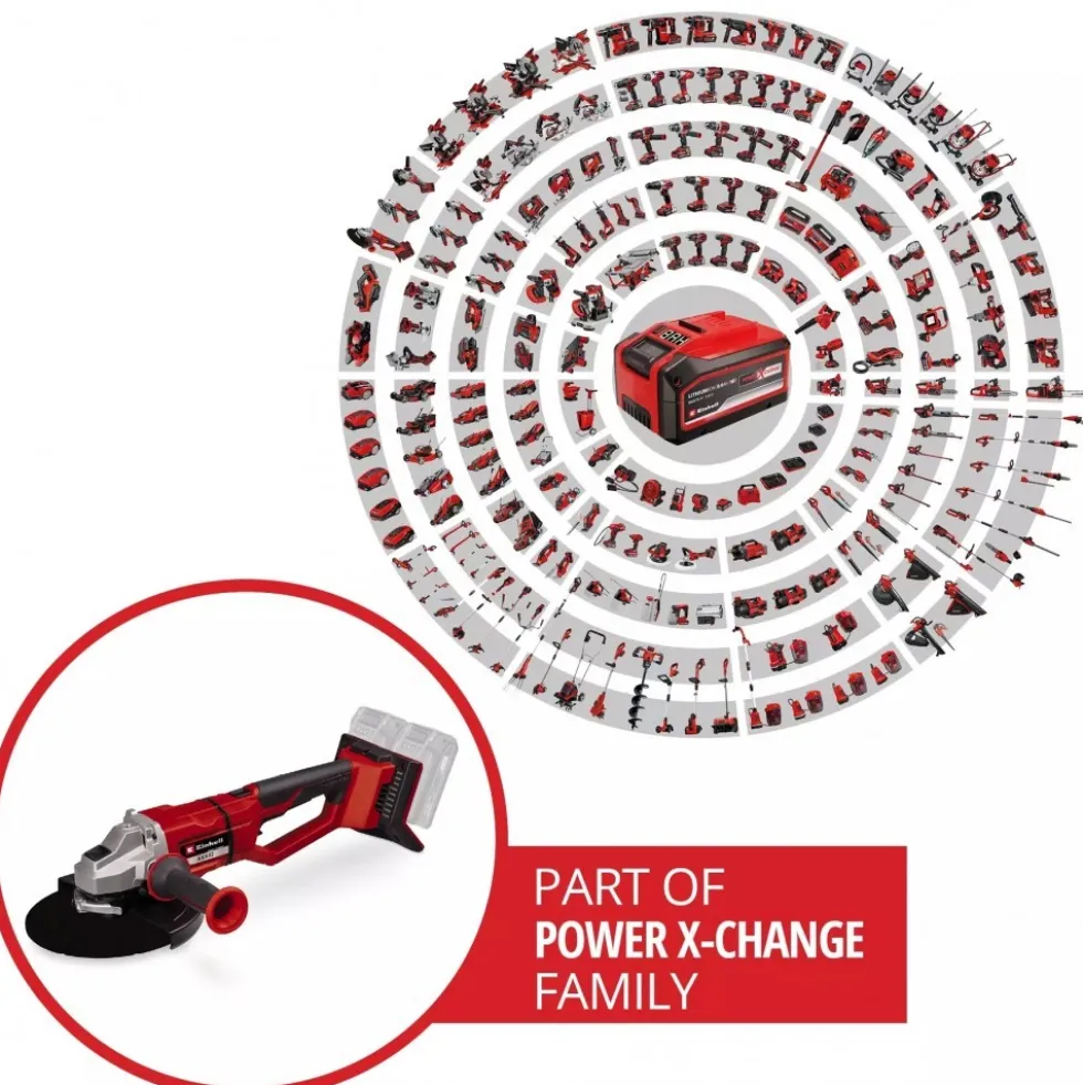 Meuleuse d’angle sans fil Pro - Axxio 36/230 Q - Solo - Power X-Change EINHELL PROFESSIONAL