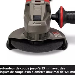 Meuleuse d’angle sans fil - TE-AG 18/125-2 Li (1x4,0 Ah) - Power X-Change EINHELL