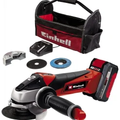 Meuleuse d'angle sans fil TE-AG 18/115 Li (1x4,0Ah)-Power X Change EINHELL