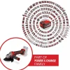 Meuleuse d'angle sans fil - TP-AG 18/125 CE Q Li - Solo - Power X-Change EINHELL PROFESSIONAL