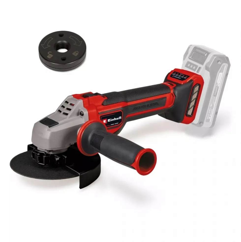 Meuleuse d'angle sans fil - TP-AG 18/125 CE Q Li - Solo - Power X-Change EINHELL PROFESSIONAL