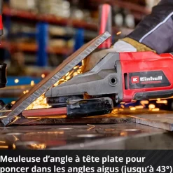 Meuleuse d’angle sans fil - TP-AG 18/125 F Li BL-Solo - Power X-Change EINHELL PROFESSIONAL
