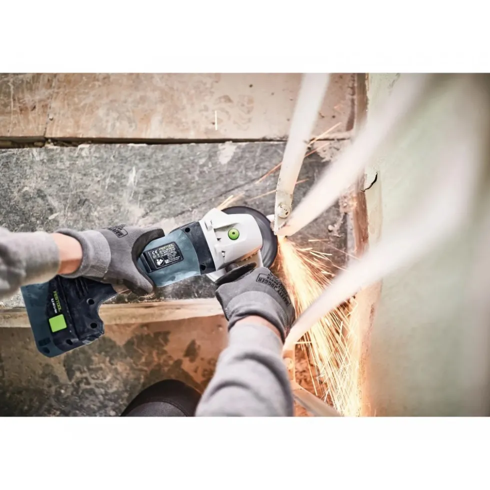 Meuleuse d'angle sans fil 18V AGC 18-125 EB-Basic + coffret - Solo FESTOOL