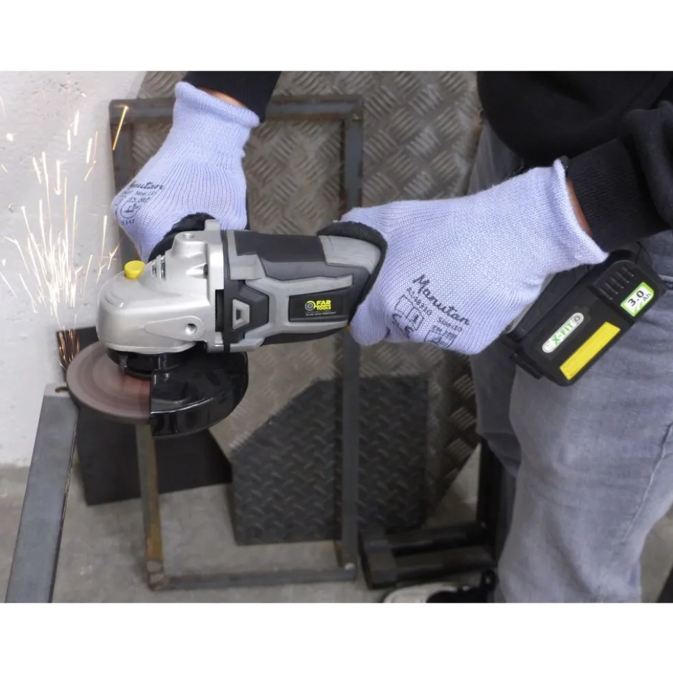 Meuleuse d'angle sans fil - 18V - ø 125 mm - Brushless - XFB-GRINDER FARTOOLS