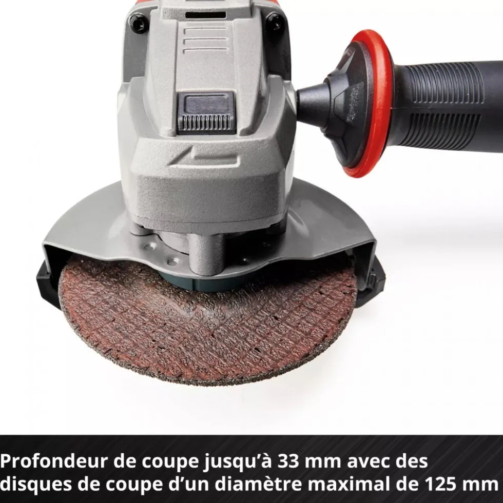 Meuleuse d'angle TE-AG 18/125-2 Li - diamètre 125mm - Solo - Power X-Change EINHELL