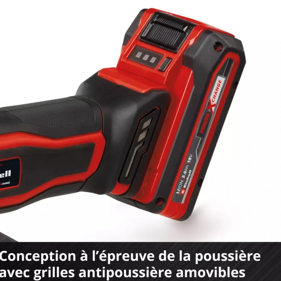 Meuleuse d'angle TE-AG 18/125-2 Li - diamètre 125mm - Solo - Power X-Change EINHELL