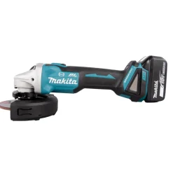 Meuleuse sans fil LXT® 18V - Ø125mm - 2 batteries 5Ah + chargeur - DGA506RTJ MAKITA