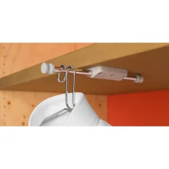 Mini porte cintre en applique Minitubo - suspension temporaire AMBOS