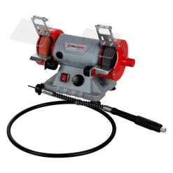 Mini touret double Ø 75 mm - 120W + accessoires - DSM75SET_230V HOLZMANN