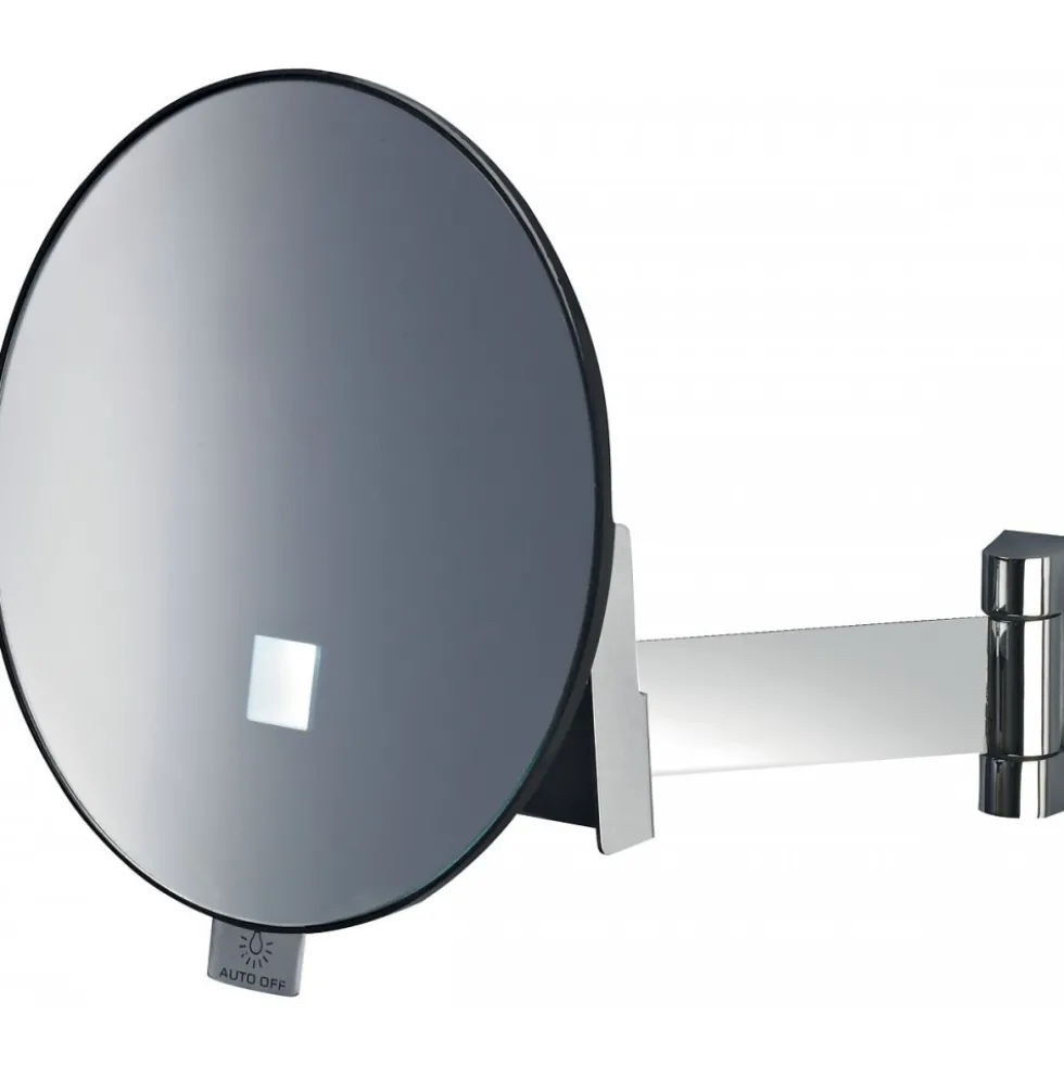 Miroir LED éclairant et grossissant x3 - sur pile - Eclips JVD