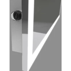 Miroir salle de bain LED auto-éclairant 60x80 cm AURLANE
