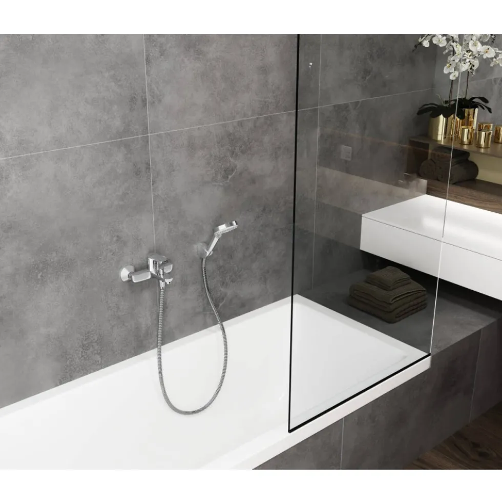 Mitigeur bain douche - cartouche à 2 vitesses - Vernis Blend HANSGROHE