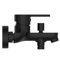 Mitigeur bain/douche - noir mat - Denver SCHÜTTE