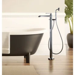 Mitigeur bain douche sur pied - design rétro - chromé - Lady’s PAINI