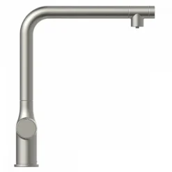 Mitigeur cuisine à eau gazeuse avec refroidissement et filtration - aspect inox - AQUASTAR PREMIUM SCHÜTTE