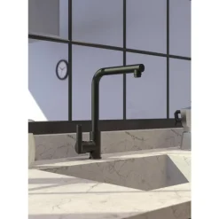 Mitigeur cuisine haut - monotrou - noir - PRO KRAMER