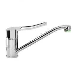 Mitigeur cuisine NF avec manette PMR ouverte et brise-jet hygiénique KRAMER