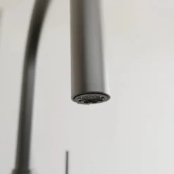 Mitigeur de cuisine avec bec extractible - graphite mat - BLACKPOOL SCHÜTTE