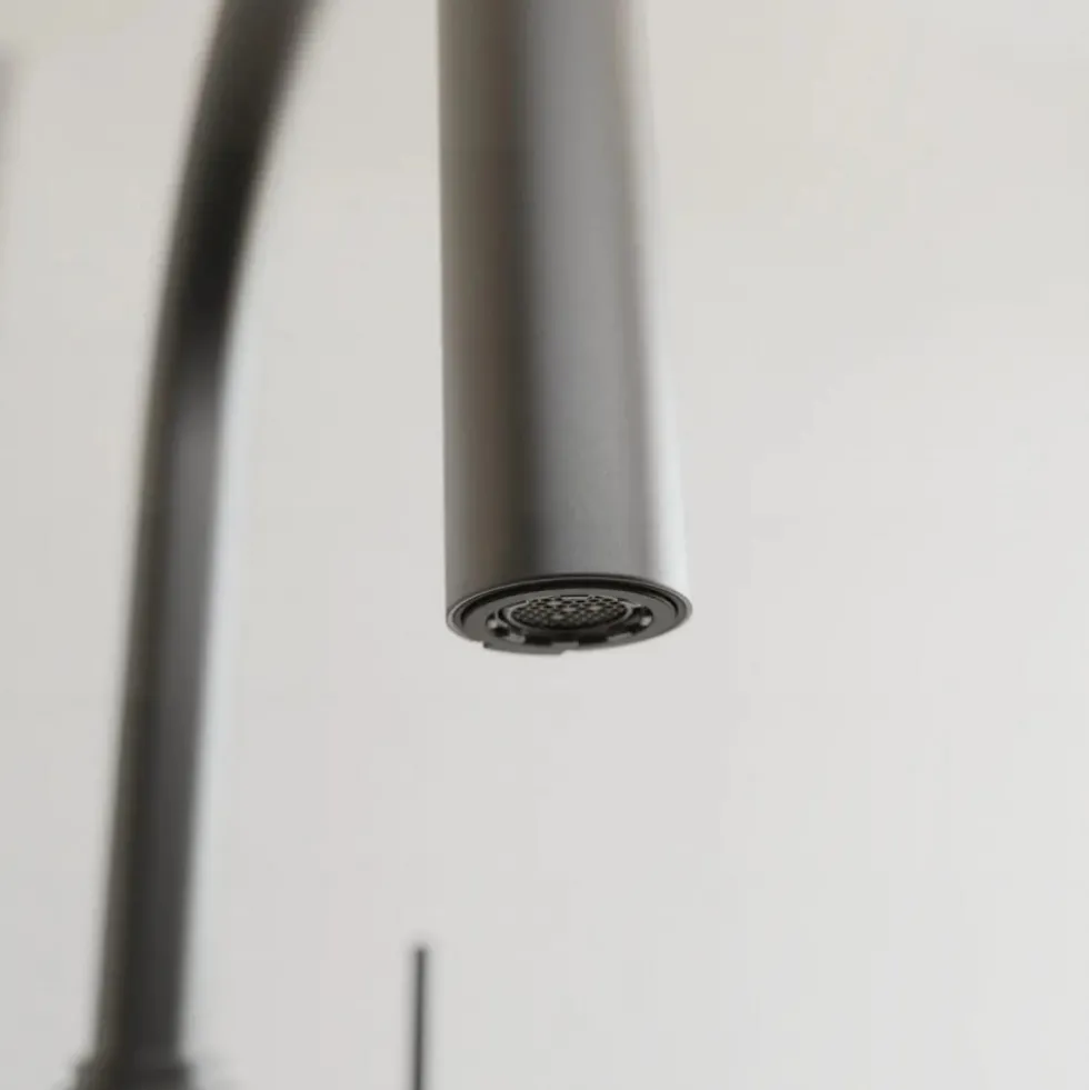 Mitigeur de cuisine avec bec extractible - graphite mat - BLACKPOOL SCHÜTTE