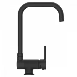 Mitigeur de cuisine à bec rabattable pour ouverture fenêtre - noir mat - Window SCHÜTTE