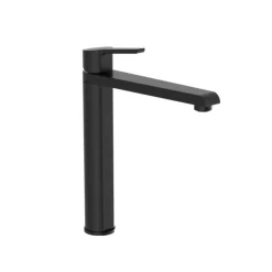 Mitigeur de cuisine noir mat - bec haut 280 mm - Vita SCHÜTTE