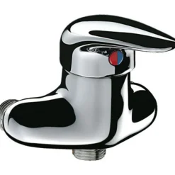 Mitigeur de douche - entraxe adaptable de 60 à 80 mm DELABIE