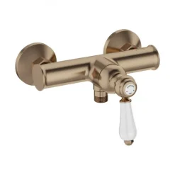 Mitigeur de douche rétro - bronze - Louise JACOB DELAFON
