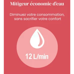 Mitigeur de douche rétro - bronze - Louise JACOB DELAFON