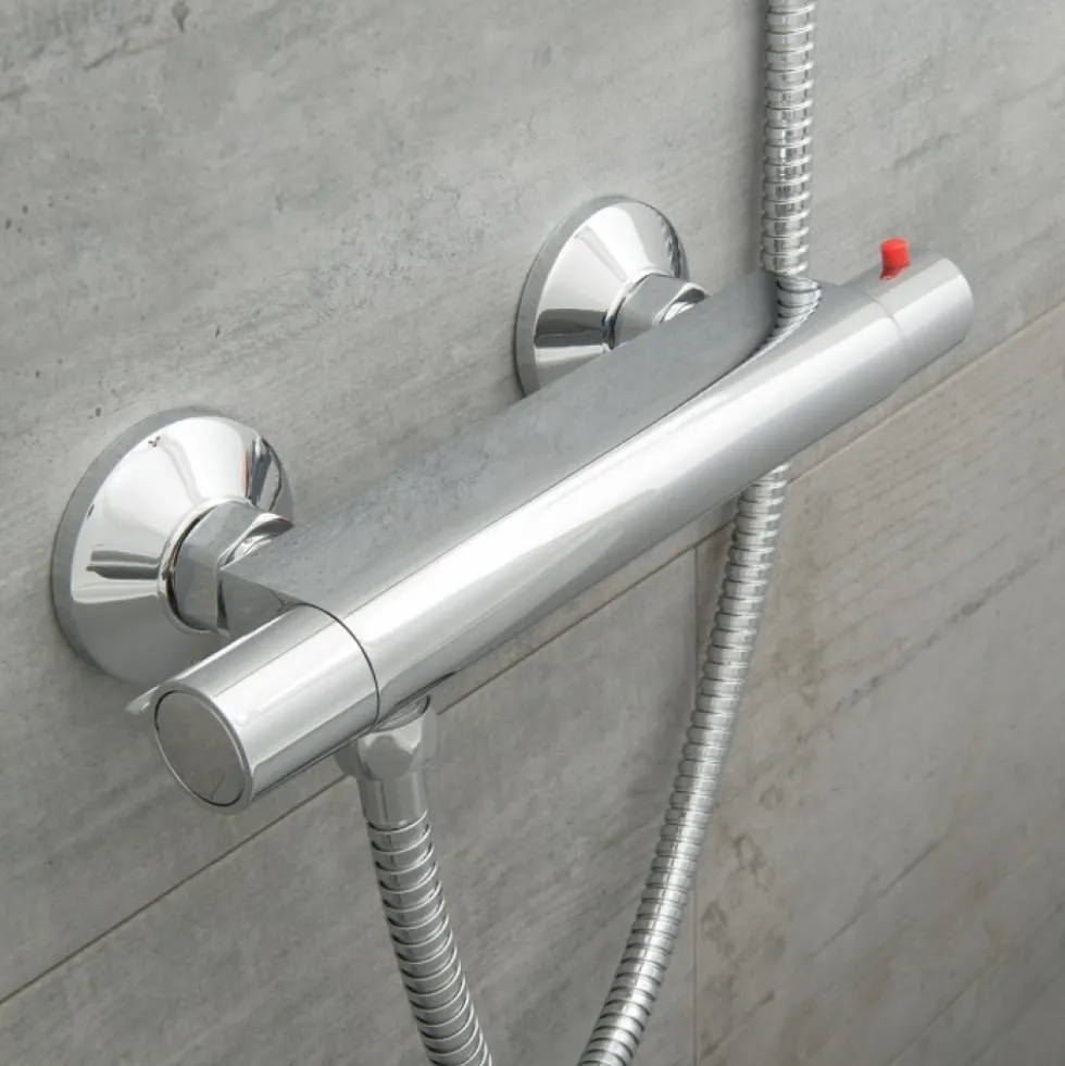 Mitigeur de douche thermostatique - chromé - Vico SCHÜTTE