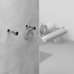Mitigeur de douche thermostatique - chromé - London SCHÜTTE
