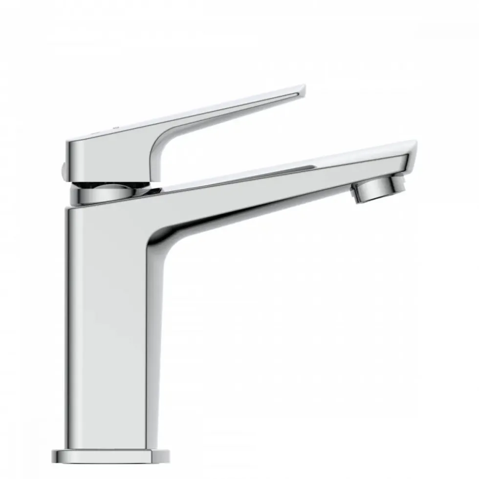 Mitigeur de lavabo avec bonde clic clac - chromé - Raven SCHÜTTE