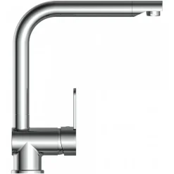 Mitigeur de lavabo avec douchette extractible - chromé - London SCHÜTTE
