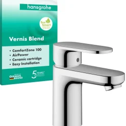 Mitigeur de lavabo 100 CoolStart avec tirette et vidage - Vernis Blend HANSGROHE